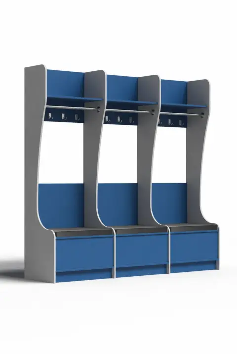 Шкаф-скамейка 700×516×2000 с мягким сидением