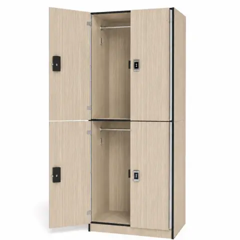 HPL Premium двухстворчатый с двумя ярусами 800